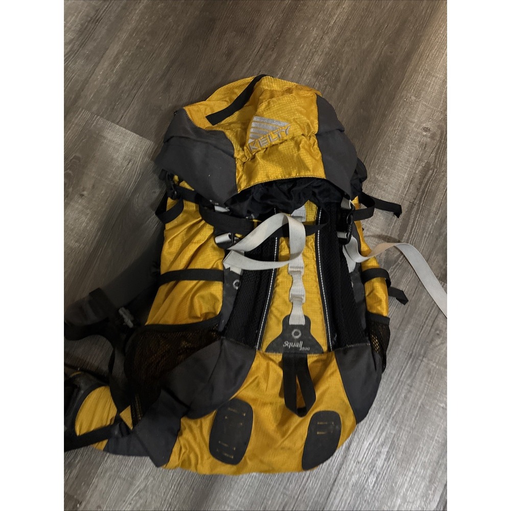Kelty Squall 2800 Backpack Saffron Charcoal Hiking 45L Yellow